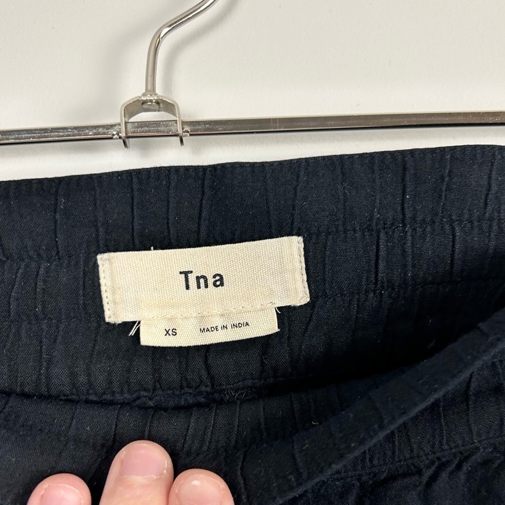 TNA High Rise Joggers size XS black Aritzia Grenville pants casual - Picture 4 of 9